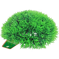 Boon aqua deco Boon Aqua Deco ornament bubbel Green Moss plant ronde bol met uitstromer, 14x6 cm.