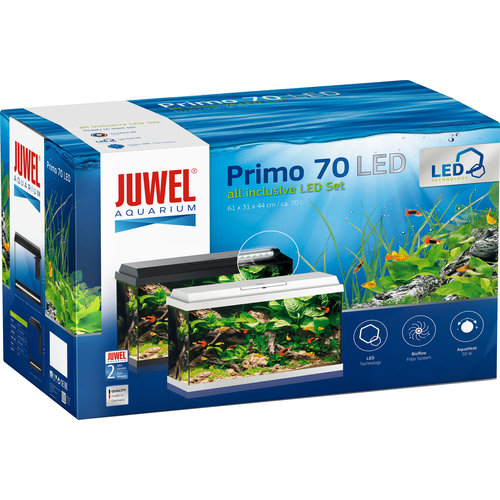 Juwel Juwel aquarium Primo 70 met filter, zwart.