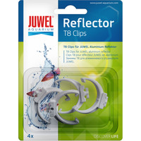 Juwel Juwel reflectorklem T8 plastic, pak à 4 stuks.