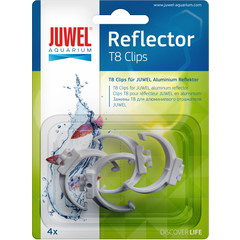 Juwel Juwel reflectorklem T8 plastic, pak à 4 stuks.