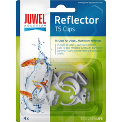 Juwel Juwel reflectorklem High-Lite T5 plastic, pak à 4 stuks.