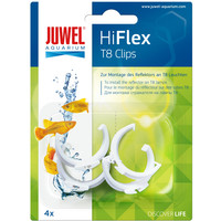 Juwel Juwel HiFlex klem T8 plastic, pak à 4 stuks.