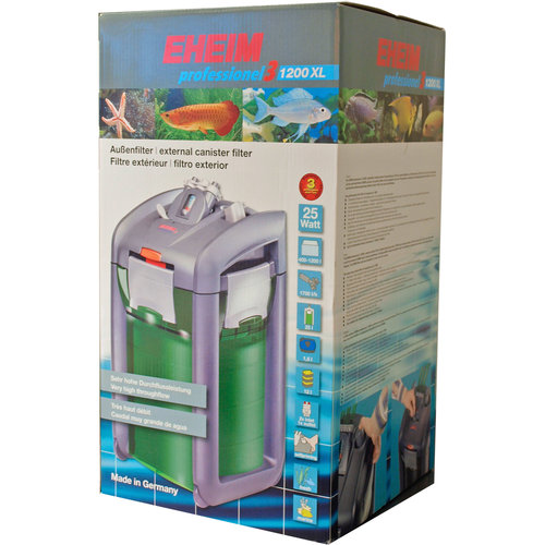 Eheim Eheim filter Professional 3 1200 XL, zonder filtermassa.