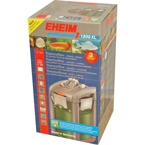 Eheim Eheim thermo-filter Professional 3 1200 XLT, zonder filtermassa.