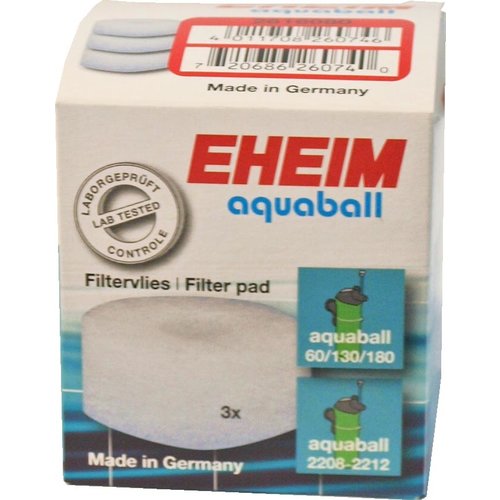 Eheim Eheim filtervlies Aquaball, doos a 3 stuks. 2616080