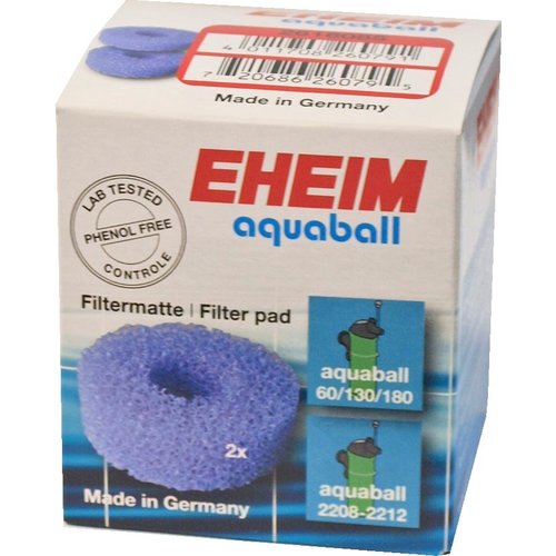 Eheim Eheim filterpatroon Aquaball, doos a 2 stuks. 2616085