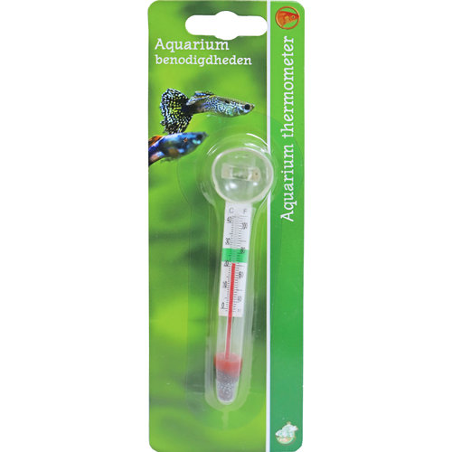 Boon thermometer met rubber zuiger 0-40°C op blister.