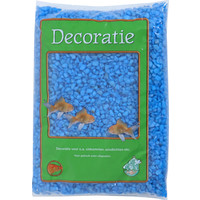 Boon Aqua Deco gravel lichtblauw, zak à 1 kg.