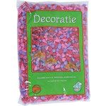Boon Aqua Deco glitter gravel mix roze, zak à 1 kg.
