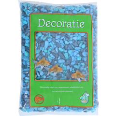 Boon Aqua Deco glitter gravel mix blauw, zak à 1 kg.