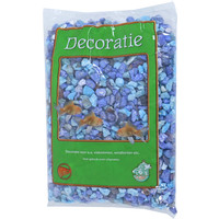 Boon Aqua Deco split gekleurd blauw, zak à 0,9 kg.