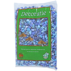 Boon Aqua Deco split gekleurd blauw, zak à 0,9 kg.