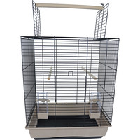 Interzoo Interzoo vogelkooi Big Ara, zwart/beige.