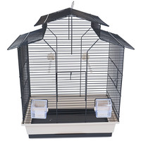 Interzoo Interzoo vogelkooi Iza 2, zwart/beige.