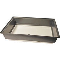 Interzoo Interzoo onderbak met lade voor Big Eliza/Big Ara/Bella, grijs.