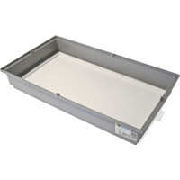 Voltrega Voltregá onderbak met lade, grijs/wit 010260GB.