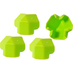 Voltrega Voltregá hoekverbinder plastic groen, set a 4 stuks.