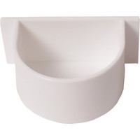 Boon papegaaiepot plastic, wit.