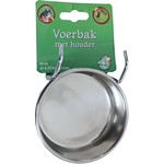 Boon Boon voerbak RVS met houder universeel, Ø 9,5 cm- 270 ml.