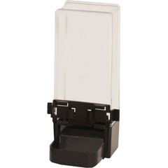 Agapornide voersilo 65, zwart.