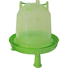 Drinkfontein bajonet/op poot plastic groen, 7 liter.