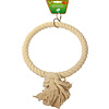 Boon Boon vogelspeelgoed touwring katoen medium 1-rings, Ø 21 cm.