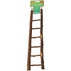 Boon Boon vogelspeelgoed ladder hout Natural 7 traps, 28 cm.