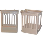 Boon Boon nestkast plastic met haakjes, beige.