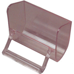 Boon voerbak voor fronten met klep, transparant.