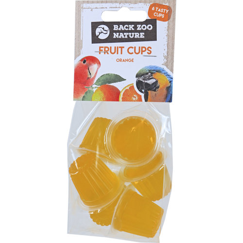 Back Zoo Nature Back Zoo Nature fruitcup orange, zak a 6 stuks.