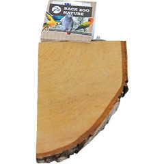 Back Zoo Nature Back Zoo Nature rustplank hout, 1/4 rond.