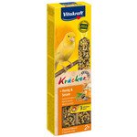 Vitakraft Vitakraft honing/sesam-kräcker kanarie, 2in1.