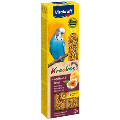 Vitakraft Vitakraft abrikoos/vijg-kräcker parkiet, 2in1.