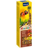 Vitakraft Vitakraft dadel/amandel-kräcker agaporniden, 2in1.