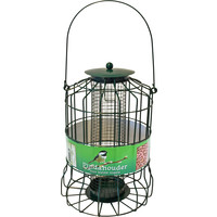 Boon pindahouder metaal voor kleine vogels groen, 24x Ø 17 cm.