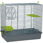 Voltrega Voltregá rattenkooi 205 met 2 etages, grijs/grijs.