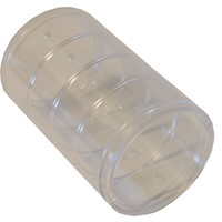 Voltrega Voltregá pak à 1 plastic buis recht kort, transparant.