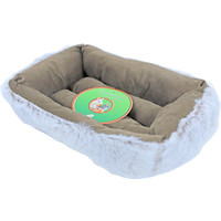 Knaagdier divan soft donkerbruin, 30x20 cm.