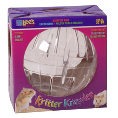 Lee's Lee's dwerghamsterbal plastic transparant mini, Ø 12 cm.