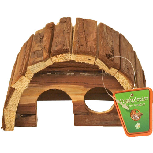 Boon knaagdierhuis halfrond natural S, 15 cm.