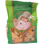 Boony Snacks Boony knaagdiersnack klavertjes en worteltjes mix, 150 gram.