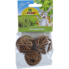JR Farm JR Farm knaagdier pak à 3 mini wilgenbal, 20 gram. 10962