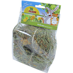 JR Farm JR Farm knaagdier hooikrans 'Welcome' paardenbloem, 100 gram. 10846