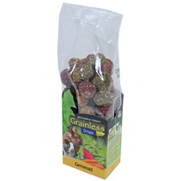 JR Farm JR Farm knaagdier Grainless drops gemengd, 140 gram. 16130