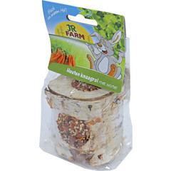 JR Farm JR Farm knaagdier knaagrol hout met wortel, 150 gram. 05698