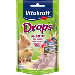 Vitakraft Vitakraft knaagdier bosvruchtdrops, 75 gram.