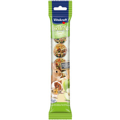 Vitakraft Vitakraft knaagdier Rollinis appel hamster, 7 kogeltjes/48 gram.