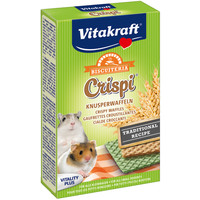 Vitakraft Vitakraft knaagdier Crispi's wafeltjes hamster 10 gram, doos a 12 stuks.