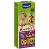 Vitakraft Vitakraft knaagdier druif/noot-kräcker dwergkonijn, 2in1.