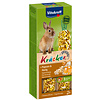 Vitakraft Vitakraft knaagdier popcorn/honing-kräcker dwergkonijn, 2in1.
